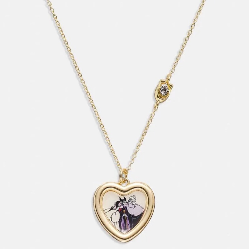 New - Coach Disney Villain Necklace